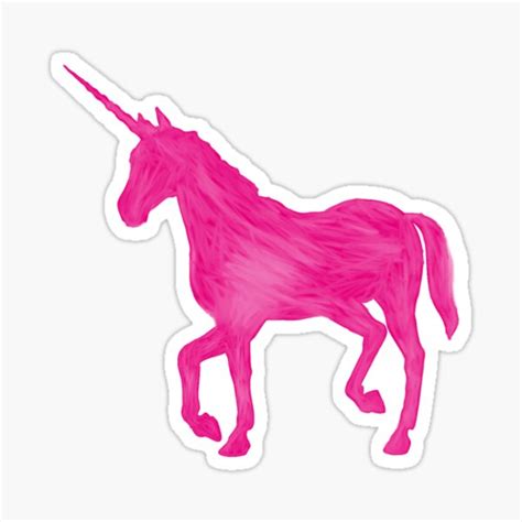 Pink Unicorn Sticker By Shopariana1993 Redbubble