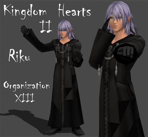 Kh2 Riku Organization Xiii By Frozen Knight On Deviantart