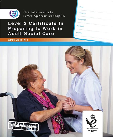 Level 2 Certificate In Preparing To Work In Adult Social Care