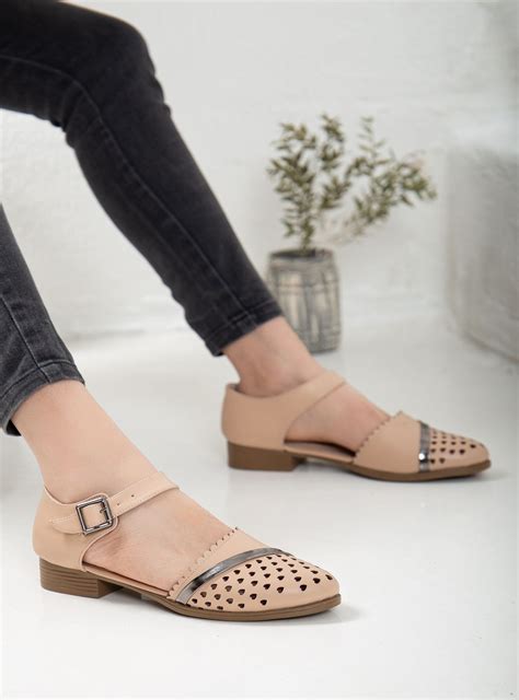 Nude Flat Shoes
