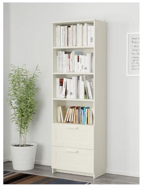 Ikea Bookcase With Drawers White Furniture And Home Living Furniture Shelves Cabinets