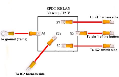 Wiring Diagram For Spdt Relay