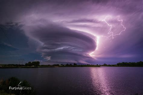 This ‘ring Of Fire Thunderstorm Is Both Stunning And Fearsome The