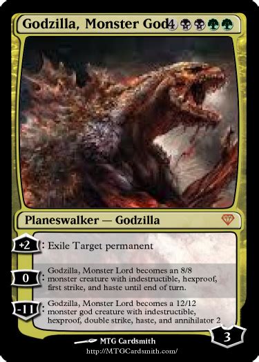 We did not find results for: MTG - Godzilla, Monster (With images) | Magic the gathering cards