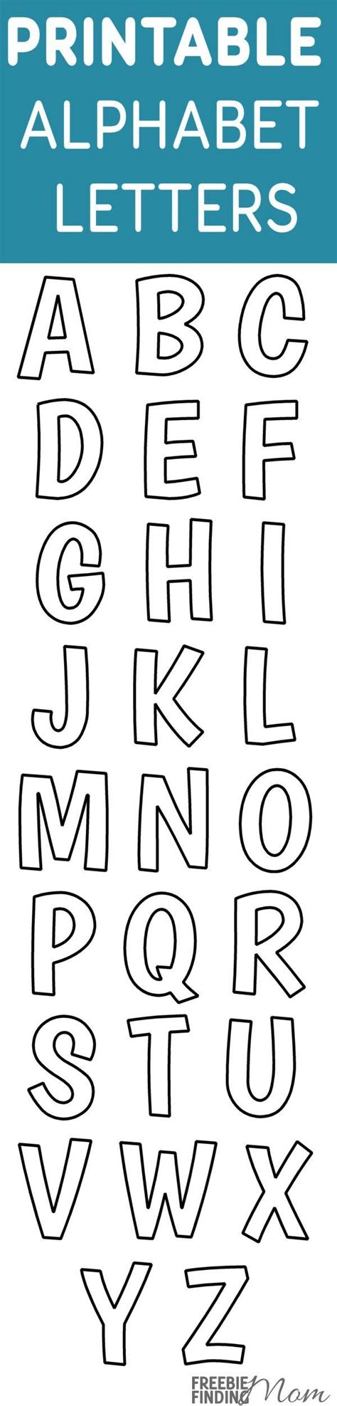 Printable Free Alphabet Templates Are Useful For A Myriad Of Projects
