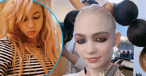 Pregnant Grimes Looks Ready To Pop In Chubby Fairy Selfie
