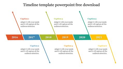 Creative Timeline Template Powerpoint Free Download