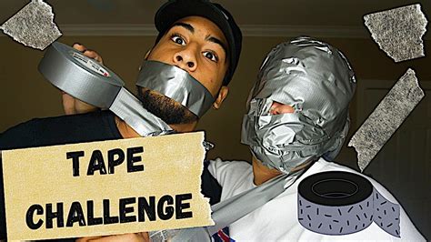 Duct Tape Challenge Couples Tape Escape Youtube