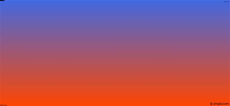 Wallpaper Gradient Blue Orange Linear Highlight Ff4500 4169e1 135° 50