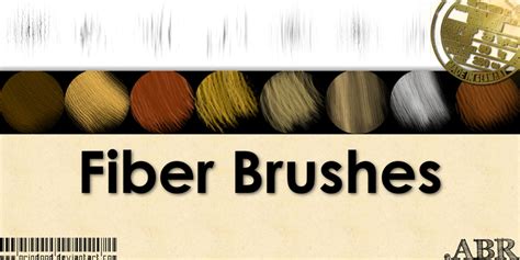 Free Photoshop Fiber Brushes There Are 16 Brushes In The Pack Free