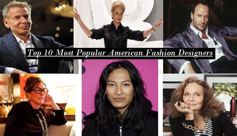 Top Ten American Fashion Designers Usas Best Dress Designers