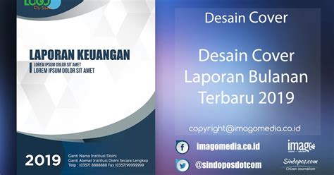 Download Desain Keren Cover Laporan Bulanan Terbaru 2019 Imago Media