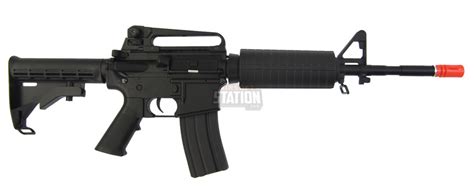 Colt M4a1 Airsoft Full Auto Electric Rifle W 2 Mags Metal Gearbox By