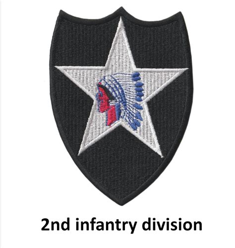 Patch Insigne 2nd Infantry Division Us Army Us Armypatchs Insignes