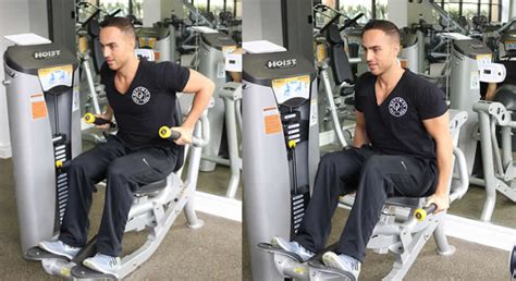 Machine Tricep Pressdown The Optimal You Online Personal Trainers