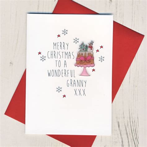 Send free online christmas cards that have the same look as traditional greeting cards but don't require a trip to the post office or store. handmade grandma Christmas card
