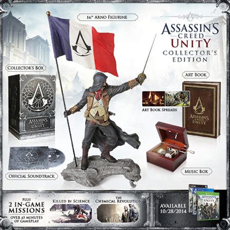 Best Buy Assassin S Creed Unity Collector S Edition PlayStation 4 12345