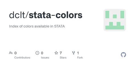 Github Dcltstata Colors Index Of Colors Available In Stata