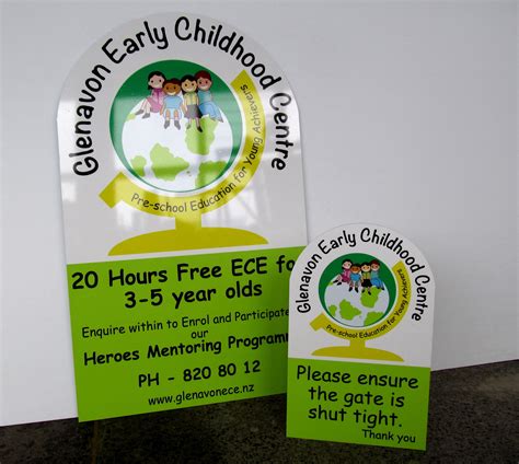 Exterior Signage For Glenavon Early Childhood Centre By Speedy Signs