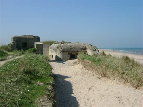 Utah Beach Normandy France Military Bunkers Normandy France D Day Normandy