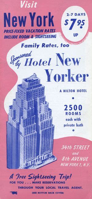 Travel Brochure Of New York Travelvos