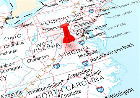 Map Of Virginia To New York Get Latest Map Update