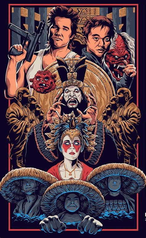 Pin By Anthony Taylor On Big Trouble In Little China Movie Posters