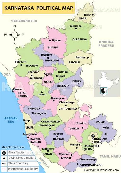 Karnataka Map Map Of Karnataka State India Bengaluru Map Map India World Map Karnataka