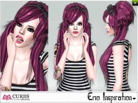 The Sims Resource Curbs Hairstyle 10