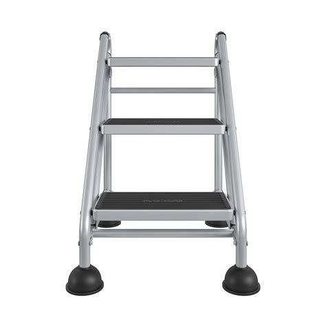 Cosco Rolling Commercial Step Stool Csc11834ggb1 Pikhome