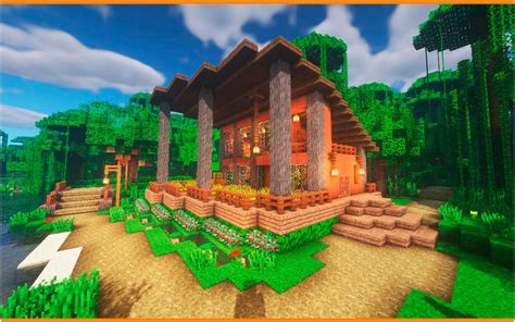 7 Best Jungle House Designs In Minecraft