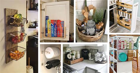 The abcs of diy decorating 23 photos. 45+ Best Small Kitchen Storage Organization Ideas and Designs for 2021