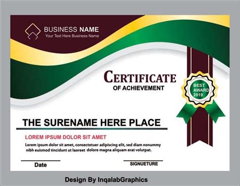 Tutorial design sertifikat mudah dan simple dengan coreldraw x7. Certificate Template Cdr | Certificate templates ...