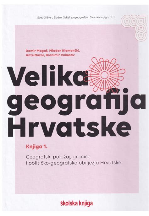Velika Geografija Hrvatske Knjiga 1 Geografski PoloŽaj Granice I