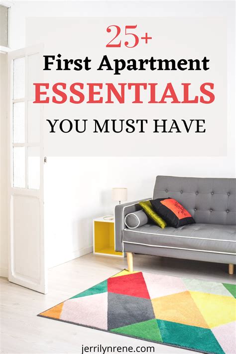 First Apartment Essential Items You Need First Apartment Essentials