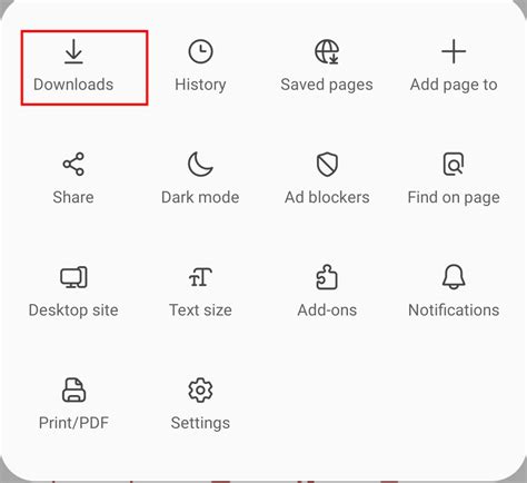 How To Manage Download Settings In Samsung Internet
