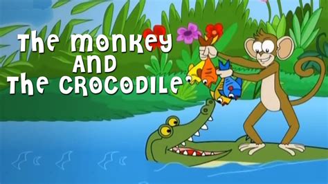 The Monkey And The Crocodile Story Grandpa Stories English Moral