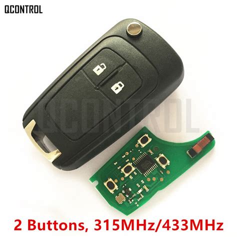 Qcontrol Car Remote Key Diy For Chevrolet Malibu Cruze Aveo Spark Sail