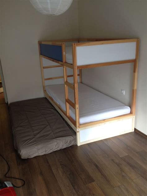 Shop with afterpay on eligible items. IKEA KURA Double Bunk Bed + Extra hidden bed (Sleeps 3 ...
