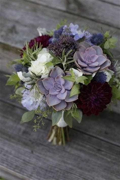 Diy succulent bouquet make your own bridal bouquet with artificial flowers and succulents from afloral.com. Wedding Ideas » succulent bouquetsSmoking Hot Winter ...