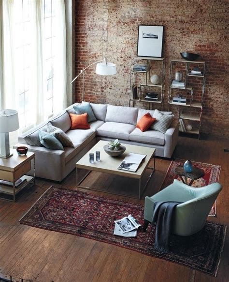 60 Rustic Elegant Exposed Brick Wall Ideas For Your Living Room