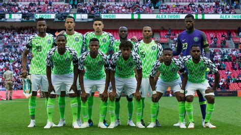 Nigerias World Cup 2018 Squad In Full