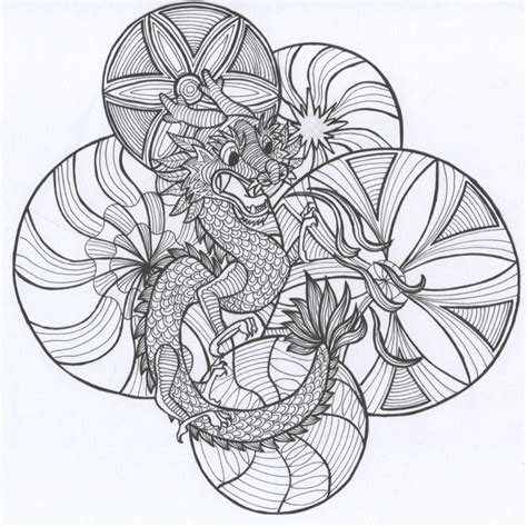 Free Mandala Dragon By Angelisdark On Deviantart