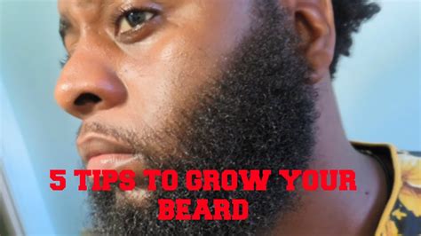 How To Grow Your Beard Tips Youtube