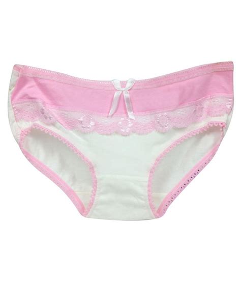 Buy Womens Girls Briefs Soft Lace Trim Cute Bowknot Underwear