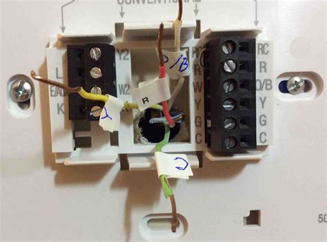 Understanding thermostat wiring colors is the next step. Honeywell Smart Thermostat Wiring Instructions RTH9580WF ...