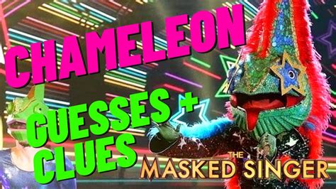 Chameleon Masked Singer Clues Performance Guesses Youtube