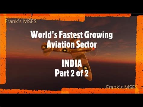 World S Fastest Growing Aviation Sector India Part Of Content