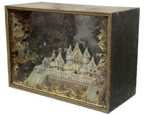 High Victorian English Gothic Diorama Attributed To Charles Grant