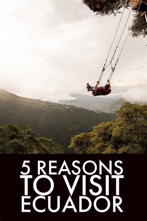 5 Reasons Why You Should Visit Ecuador Costa Rica Travel Peru Travel